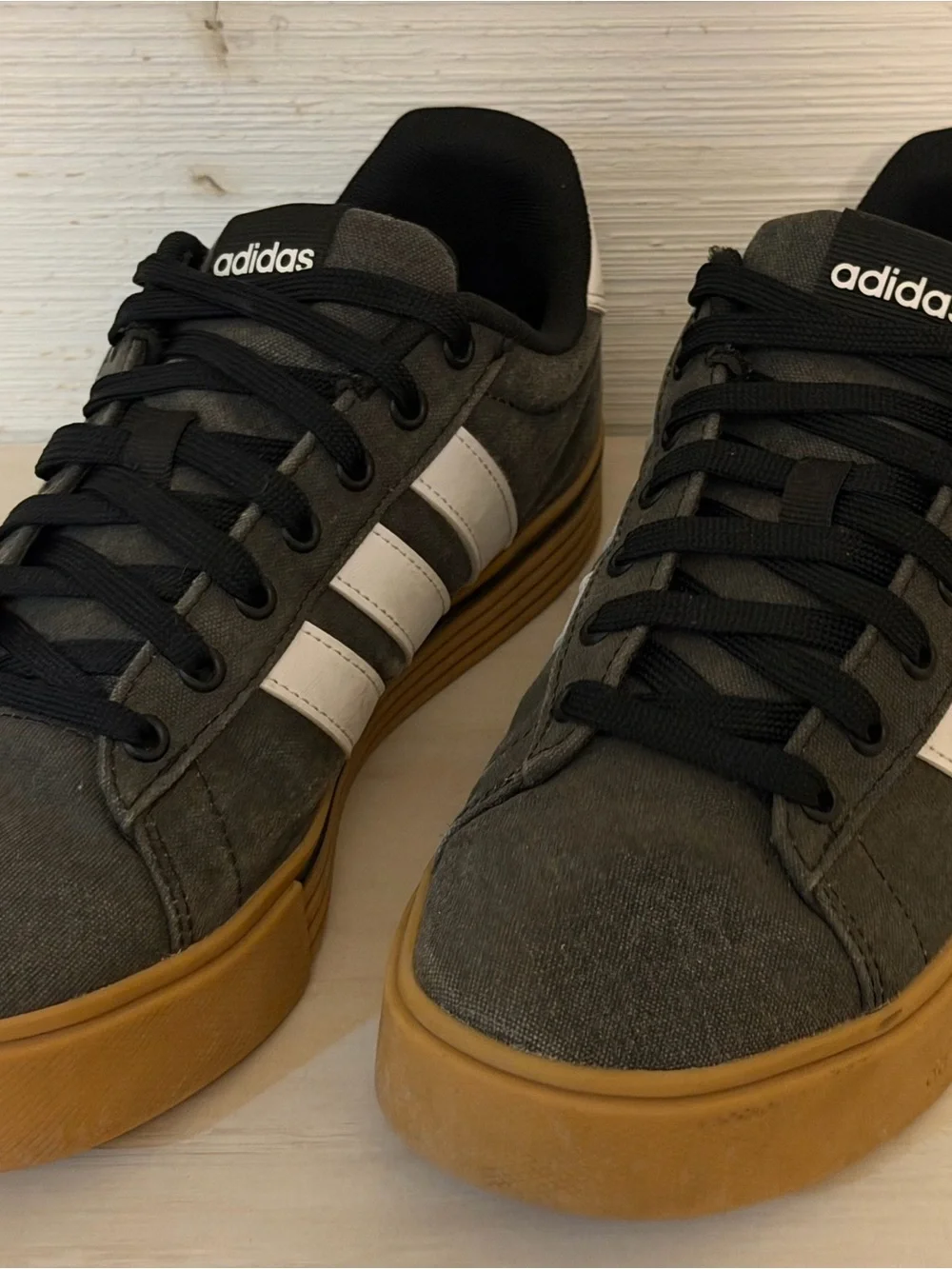 Adidas Daily 4.0 Black White Gym Bottom Skateboard Shoes IF4492 Men's Size 7.5l